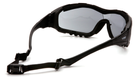 Защитные очки Pyramex V3G (gray) Anti-Fog, серые - изображение 2
