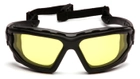Очки защитные с уплотнителем Pyramex i-Force Slim (Anti-Fog) (amber) желтые - изображение 2
