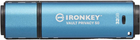 Флеш пам'ять USB Kingston IronKey Vault Privacy 50 64GB USB 3.2 Type-C Blue (IKVP50C/64GB) - зображення 1