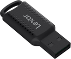 Флеш пам'ять USB Lexar JumpDrive V400 64GB USB 3.0 Black (LJDV400064G-BNBNG) - зображення 1