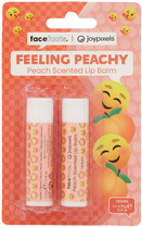 Бальзам для губ Face Facts Joypixels Lip Balm Peach 2 х 4.25 г ( 5031413929409)