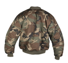 Куртка тактична Woodland США Ma1 10401020 Mil-Tec Німеччина S - зображення 3