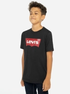 Дитяча футболка для хлопчика Levi's Lvb-Batwing Tee 8E8157-023 110-116 см Чорна (3665115030518) - зображення 3