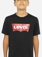 Дитяча футболка для хлопчика Levi's Lvb-Batwing Tee 8E8157-023 110-116 см Чорна (3665115030518) - зображення 5