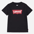 Koszulka chłopięca Levi's Lvb-Batwing Tee 8E8157-023 116 cm Czarna (3665115030518) - obraz 6