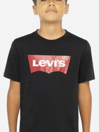 Koszulka chłopięca Levi's Lvb-Batwing Tee 8E8157-023 122-128 cm Czarna (3665115030525) - obraz 5
