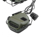 Активная гарнитура Earmor M32H Mod 3 с адаптером на рельсы шлема 2000000114392 - изображение 3