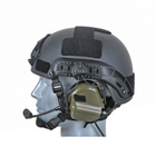 Активная гарнитура Earmor M32H Mod 3 с адаптером на рельсы шлема 2000000114392 - изображение 4