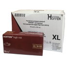 Рукавички High Risk Hoffen латексні підвищеної міцності XL 50 шт (25 пар) (ящик 10 пачок) - зображення 1