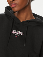 Худі жіноче Tommy Jeans DW0DW17797-BDS S Чорне (8720646649525) - зображення 3