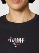 Koszulka damska bawełniana Tommy Jeans DW0DW17839-BDS L Czarna (8720646674794) - obraz 3