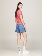 Koszulka damska bawełniana Tommy Jeans DW0DW17839-TIC XS Różowa (8720646692187) - obraz 3