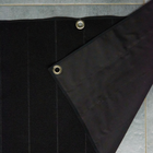 Велкро панель 30*50см - чорна, для шевронів, патчів, для коллекції - зображення 6