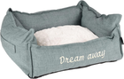 Лежак для собак Flamingo Basket Dream Away S 50 x 40 x 20 см Green (5400585115246)