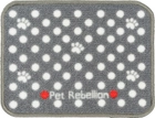 Підкладка під миску Pet Rebellion Absorbent Food Mat Paw Dots 40 x 60 см (8691341335481) - зображення 1