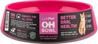 Miska dla kota LickiMat Cat Oral Hygiene Bowl 15 x 4.6 cm 250 ml Pink (9349785000241) - obraz 1