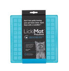 Mata na smakołyki dla psów LickiMat Dog Bowl Playdate 20 x 20 cm Light Blue (9349785000654) - obraz 1
