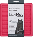 Килимок для ласощів для котів LickiMat Cat Soother 20 x 20 см Pink (9349785000791) - зображення 1