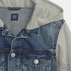 Підліткова джинсова демісезонна куртка GAP 794527-00 152-157 см Cиня (1200116182990) - зображення 3