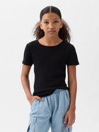 Підліткова футболка для дівчинки GAP 871129-08 147-159 см Чорна (1200132809024) - зображення 1