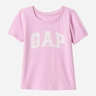 Koszulka dziecięca dziewczęca GAP 862123-00 93-98 cm Różowa (1200133207256) - obraz 1