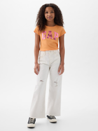 Koszulka młodzieżowa dziewczęca GAP 885666-00 147-159 cm Pomarańczowa (1200132977303) - obraz 3