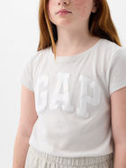 Koszulka młodzieżowa dziewczęca GAP 885666-01 159-165 cm Beżowa (1200132977204) - obraz 4