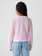Sweter rozpinany dla dziewczynki GAP 881467-01 152-162 cm Jasnofioletowy (1200133188654) - obraz 2