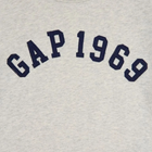 Bluza bez kaptura chłopięca GAP 773984-00 99-107 cm Szara (1200115416409) - obraz 3