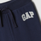 Дитячі спортивні штани-джогери для хлопчика GAP 859780-03 74-79 см Темно-сині (1200132928244) - зображення 3