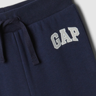 Дитячі спортивні штани-джогери для хлопчика GAP 859780-03 79-84 см Темно-сині (1200132928251) - зображення 3