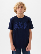 Koszulka dziecięca chłopięca GAP 885753-03 129-137 cm Ciemnogranatowa (1200132816732) - obraz 1