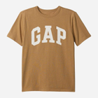 Дитяча футболка для хлопчика GAP 885814-00 129-137 см Коричневая (1200133152068) - зображення 1