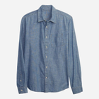 Koszula jeansowa przejściowa męska GAP 543056-01 S Niebieska (1200118689473) - obraz 4