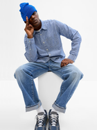 Koszula jeansowa przejściowa męska GAP 543056-01 M Niebieska (1200118689480) - obraz 3