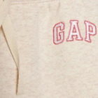 Дитячі спортивні штани-джогери для дівчинки GAP 688170-04 84-91 см Бежеві (1200002934580) - зображення 3
