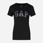 Koszulka damska bawełniana GAP 268820-11 XL Czarna (1200048865602) - obraz 1