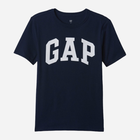 Дитяча футболка для хлопчика GAP 424016-12 137-145 см Темно-синя (1200133318266) - зображення 1