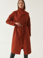 Płaszcz jesienny długi damski Tatuum Bordo T2220.003 38 Pomarańczowy (5900142179716) - obraz 1