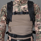 Рюкзак тактичний Reis TACTICAL GUARD TG-BACKPACK black 28 L - зображення 3