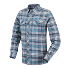 Сорочка Helikon-Tex У клітинку XXL Блакитна DEFENDER MK2 PILGRIM SHIRT (KO-DPG-SR-P6501-B07-2XL) - изображение 2