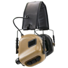 Активні захисні навушники Earmor M31 MOD3 Coyote Brown - зображення 4