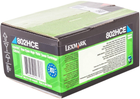 Картридж Lexmark CX410/510 Cyan (80C2HCE)