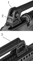Пневматическая винтовка Hatsan Blitz с насосом автоматический огонь предварительная накачка PCP 355 м/с Блиц - изображение 7
