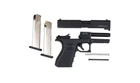 Стартовый пистолет Glock 17, SUR G17 black (ANSAR BRT) с дополнительным магазином, Сигнальный под холостой патрон 9мм, Шумовой - изображение 2