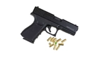 Стартовый пистолет Glock 17, SUR G17 black (ANSAR BRT) с дополнительным магазином, Сигнальный под холостой патрон 9мм, Шумовой - изображение 6