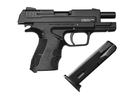 Стартовий пістолет Springfield, Retay X1 Black, сигнальний пістолет під холостий патрон 9мм, шумовий пістолет - зображення 3
