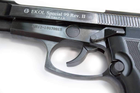 Стартовый пистолет Beretta 99, Ekol Special 99 REV II, Сигнальный пистолет под холостой патрон 9мм, Шумовой - изображение 3