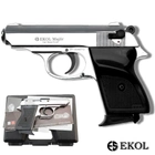 Стартовый пистолет Walther ppk, Ekol Lady, Сигнальный пистолет под холостой патрон 9мм, Шумовой - изображение 2