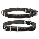 Ошейник "CoLLaR одинарный (ширина 10мм, длина 22-30см) черный